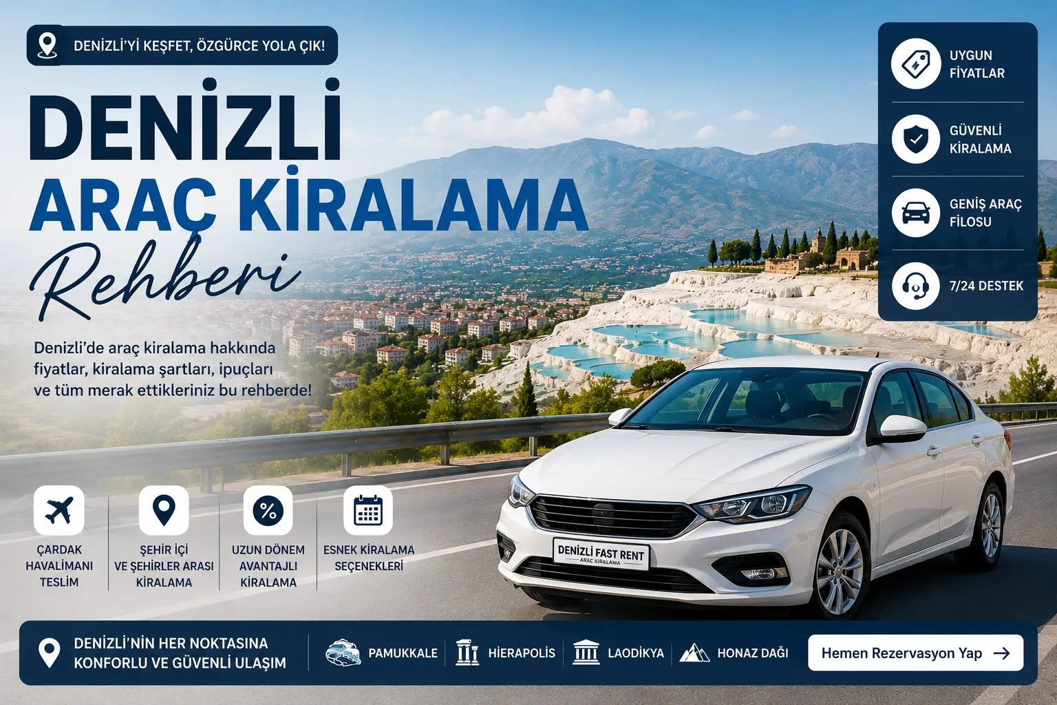 Denizli Araç Kiralama Rehberi