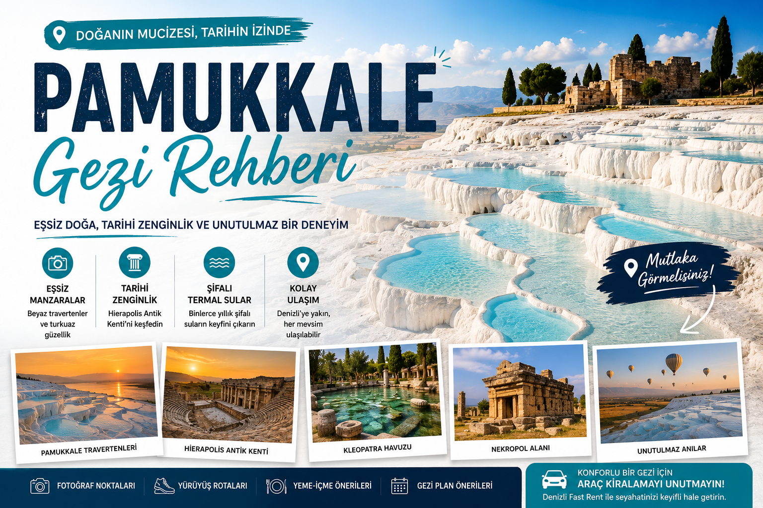 Pamukkale Gezi Rehberi