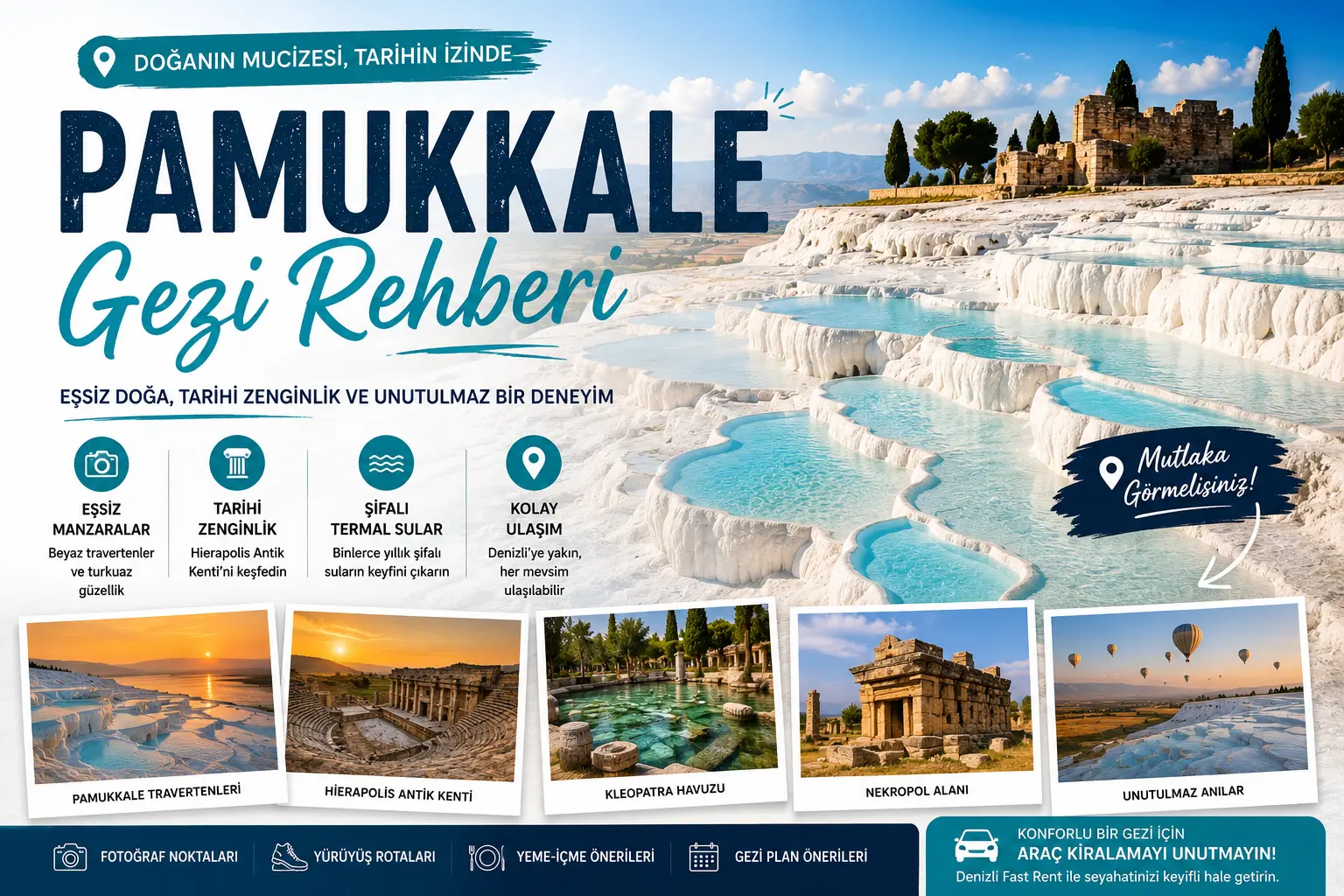Pamukkale Gezi Rehberi