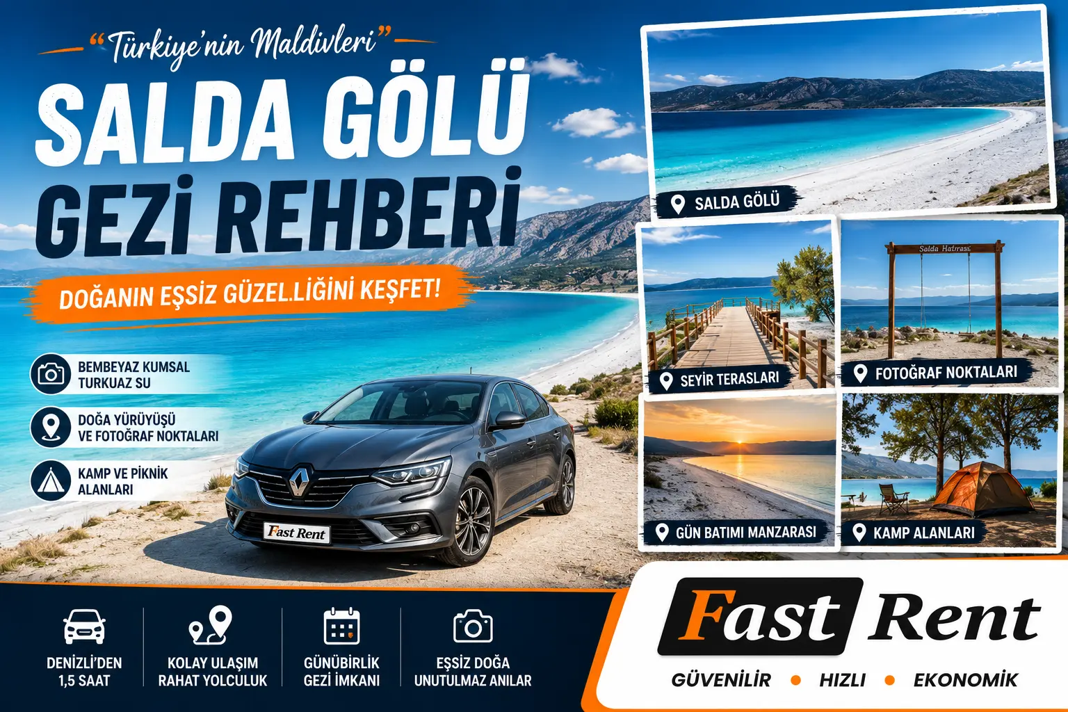Salda Gölü Gezi Rehberi